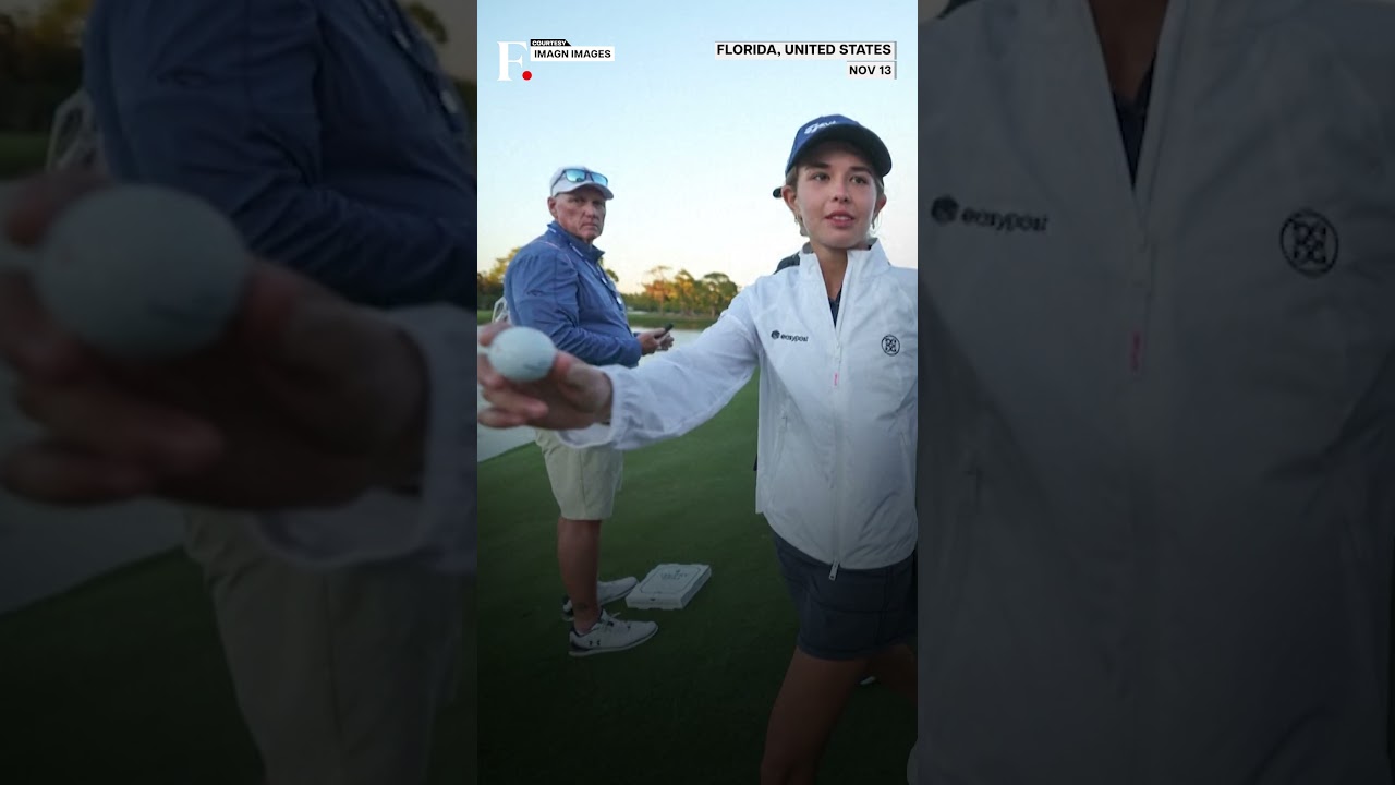 Donald Trump’s Granddaughter Makes Professional Golf Debut | N18G Donald Trump’s Granddaughter Makes Professional Golf Debut | N18G