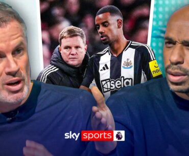"Make Isak stay!" | Henry & Carragher argue potential change to Alexander Isak situation