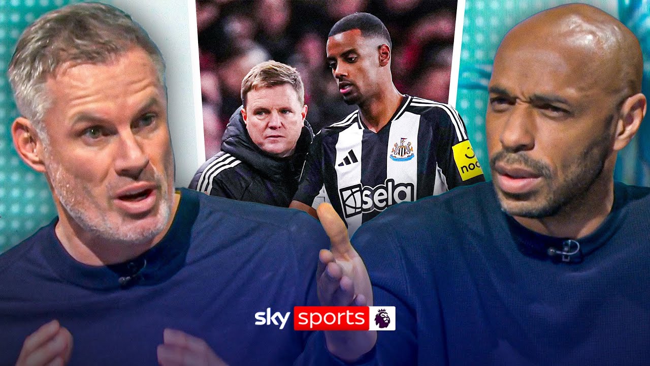"Make Isak stay!" | Henry & Carragher argue potential change to Alexander Isak situation