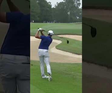An absolutely PURE driver off of the deck by @rickiefowler at the 2015 TOUR Championship
