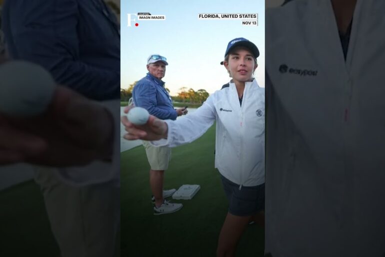 Donald Trump’s Granddaughter Makes Professional Golf Debut | N18G