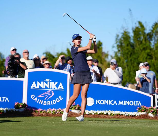 Kai Trump had plenty of positive things to say about her first round at The Annika despite her last-place standing