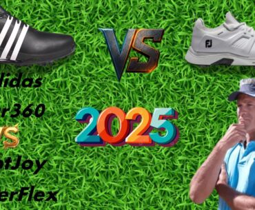 ULTIMATE Golf Shoe Battle! Adidas Tour360 25 vs FootJoy HyperFlex 2025 Review and Comparison