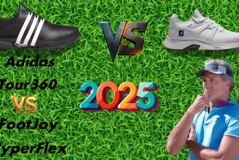 ULTIMATE Golf Shoe Battle! Adidas Tour360 25 vs FootJoy HyperFlex 2025 Review and Comparison