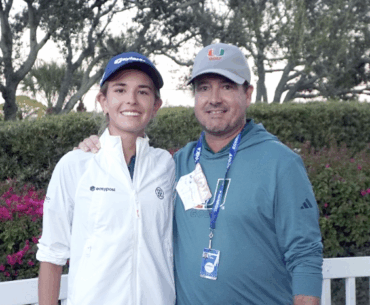 Kai Trump makes LPGA debut; Miami coach praises poise and potential