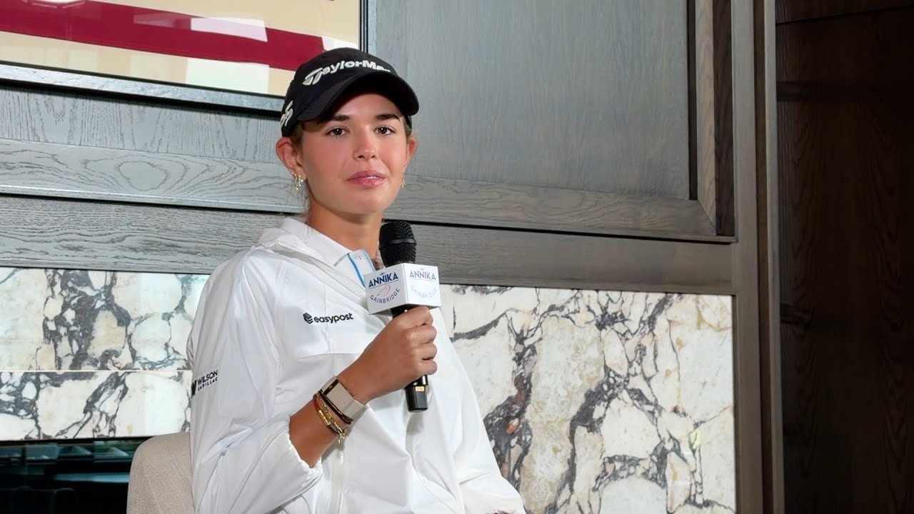 Kai Trump press conference before LPGA debut at The ANNIKA as sponsor invite Kai Trump press conference before LPGA debut at The ANNIKA as sponsor invite