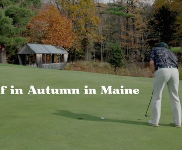 Peak Autumn Golf in Maine | Belgrade Lakes Golf Club