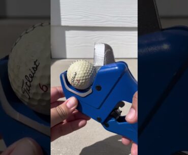 I love a rubber band golf ball but this is one is offically my least favorite ball ever