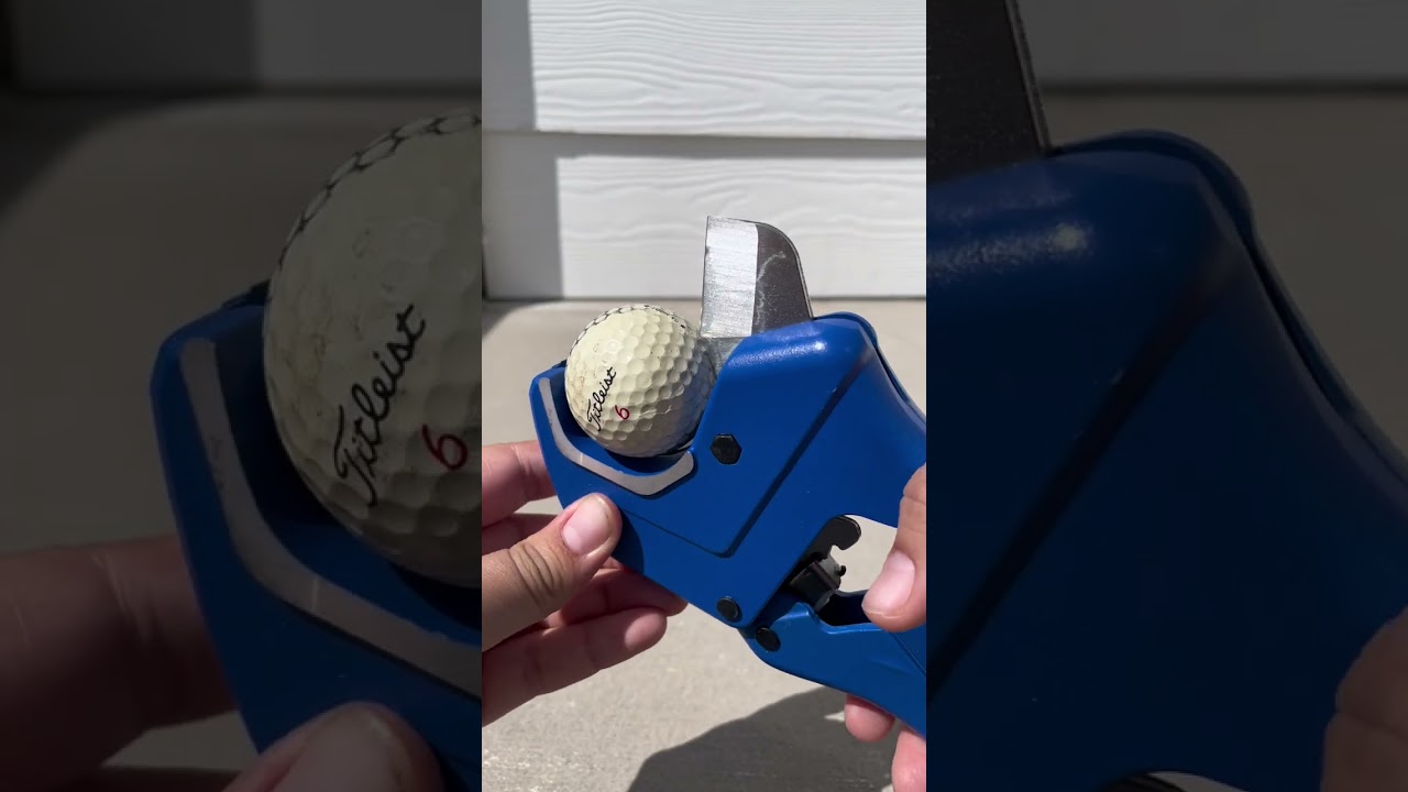 I love a rubber band golf ball but this is one is offically my least favorite ball ever I love a rubber band golf ball but this is one is offically my least favorite ball ever