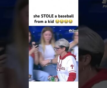 karen stole a baseball..