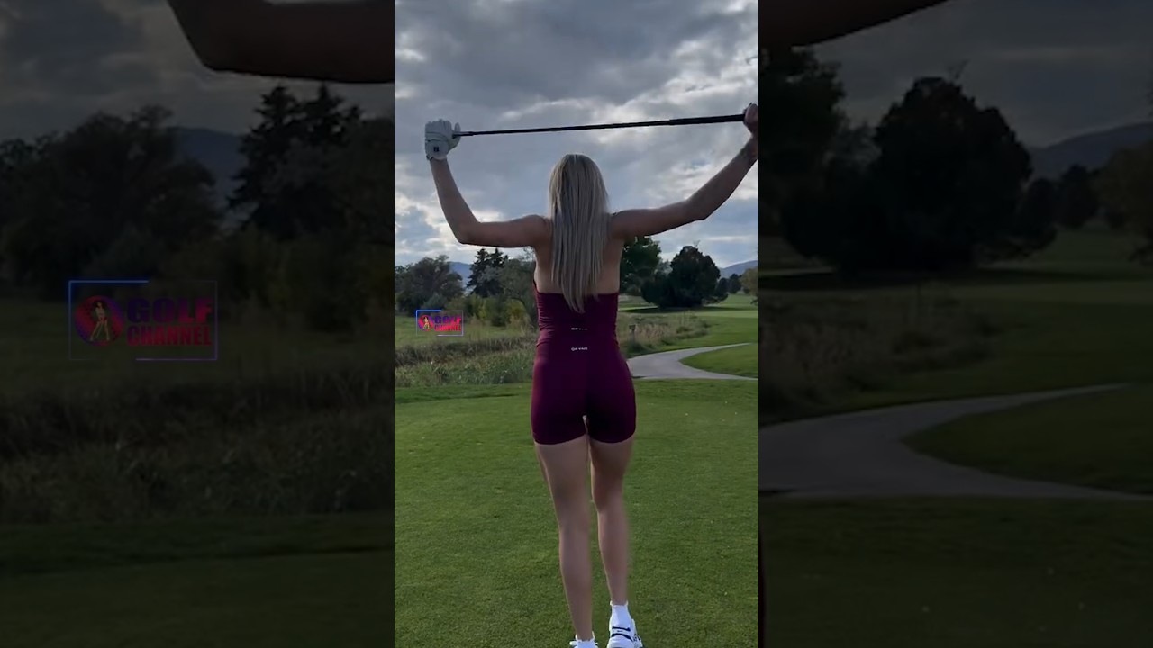 Amazing Golf Swing you need to see | Golf Girl awesome swing | Golf shorts | Morgan Rae Amazing Golf Swing you need to see | Golf Girl awesome swing | Golf shorts | Morgan Rae