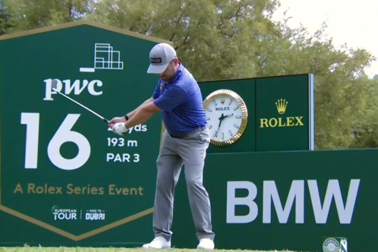 Louis Oosthuizen Iron Swing in Super Slow-Mo and Slow-Mo in Loop