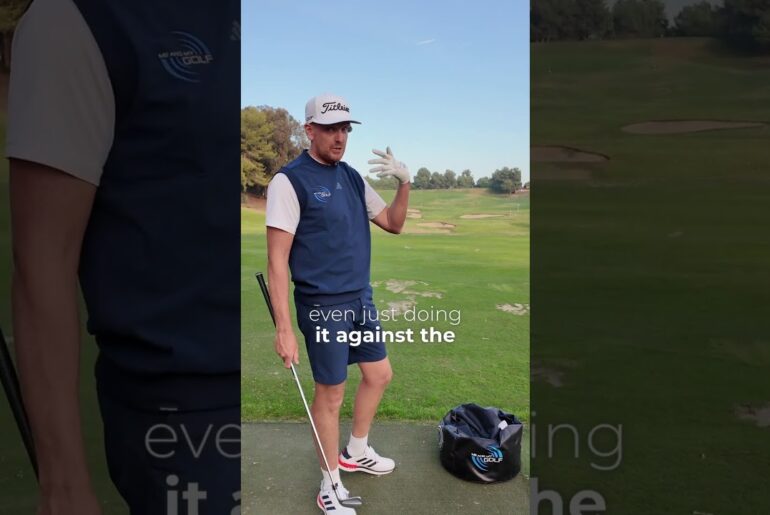 Try The Happy Gilmore Technique #golfswing #golftips