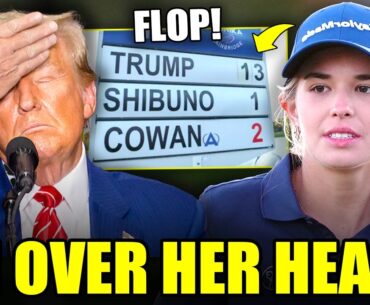 Trump Gets HUMILIATED After Granddaughter BOMBS Pro Golf Debut