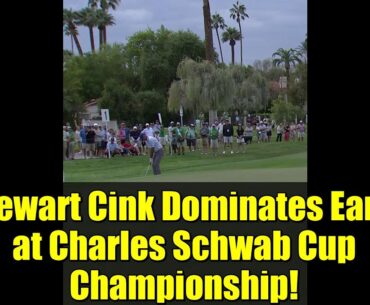 Stewart Cink Dominates Early at Charles Schwab Cup Championship!