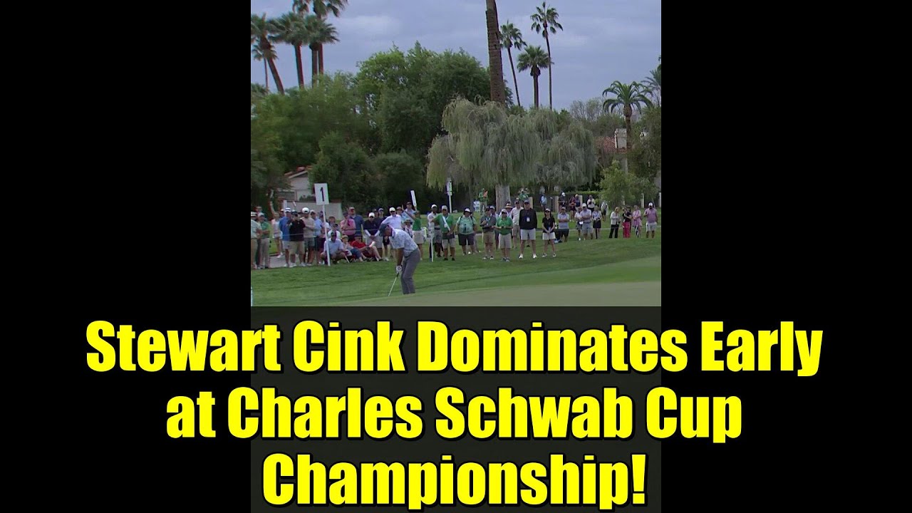 Stewart Cink Dominates Early at Charles Schwab Cup Championship! Stewart Cink Dominates Early at Charles Schwab Cup Championship!