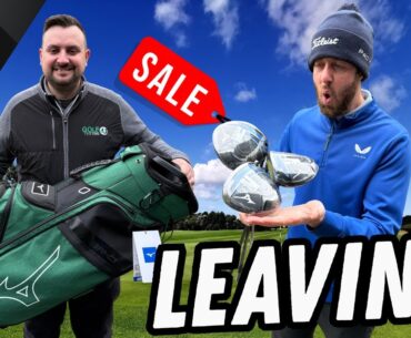 Sam’s Leaving Shirland Golf Club - EVERYTHING Must be SOLD! #golf