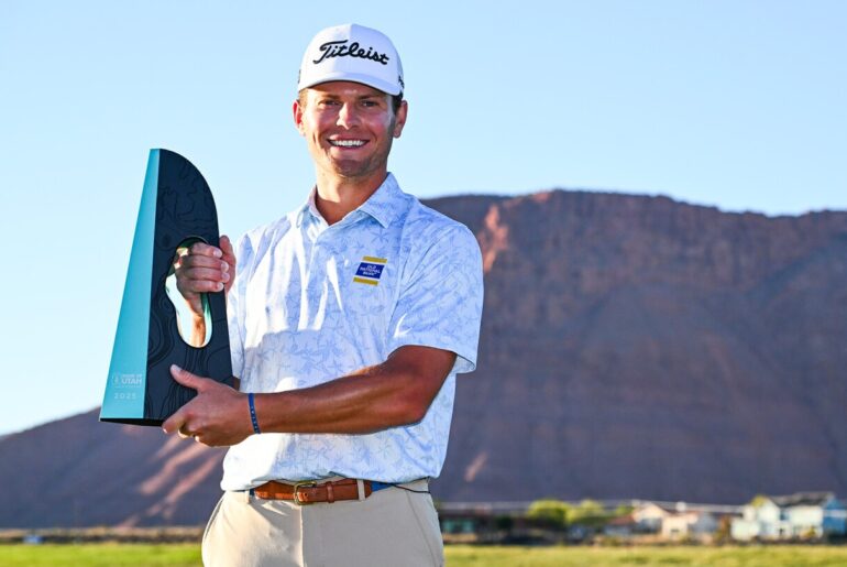 Marco Penge caps 'year of my life' with one of 10 PGA Tour cards