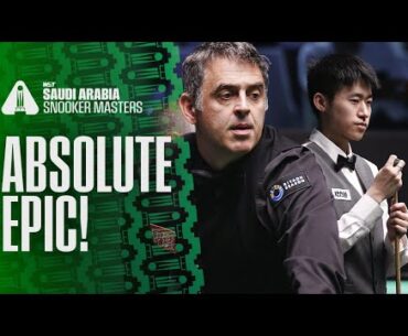 WHAT A MATCH! Ronnie O’Sullivan And Chang Bingyu Produce Classic | Saudi Arabia Snooker Masters 2025