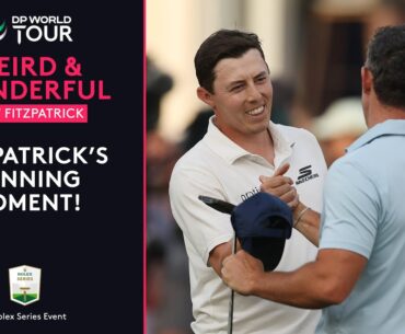 Matt Fitzpatrick Wins in a Play-Off Against Rory McIlroy | 2025 DP World Tour Championship