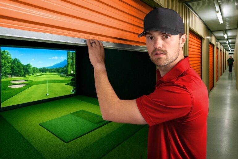 I Built a Secret Golf Simulator In Public