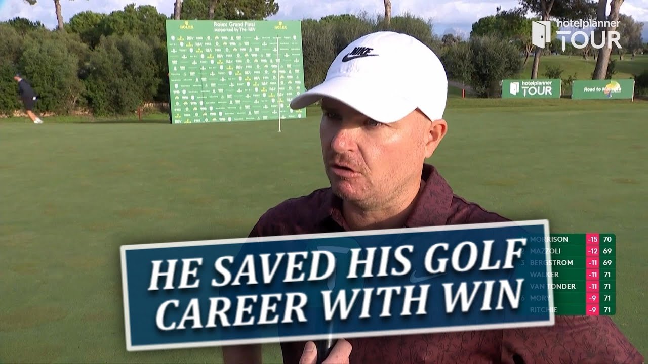 James Morrison Was Set To Retire- Instead Won Rolex Grand Final And Is Heading Back To DP World Tour James Morrison Was Set To Retire- Instead Won Rolex Grand Final And Is Heading Back To DP World Tour