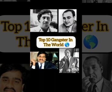 Top 10 Gangster In The World 😳 | Pablo Escobar 😳 | Al Capone 😨 | #shorts #gangster #pablo #cartel