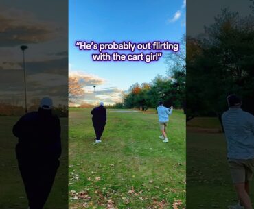 When she’s worried about the cart girl #golf #fyp #viral #comedy #tiktok #shorts #reels  #trending