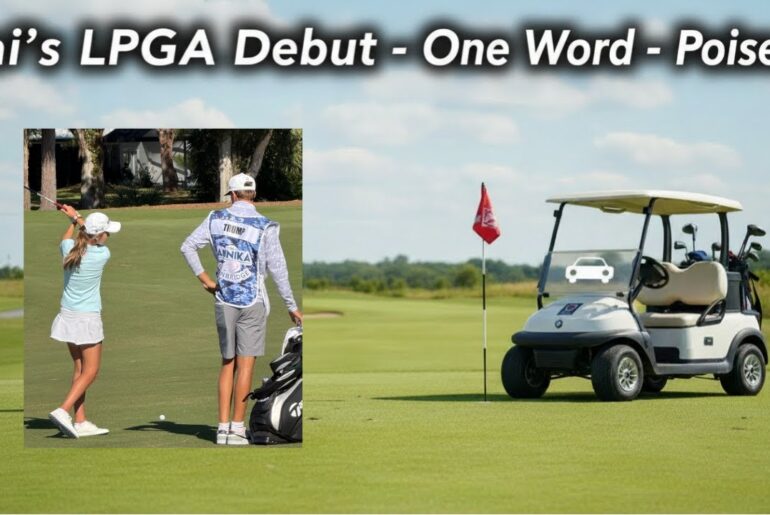 Kai Trump’s LPGA Debut -She Played More Confidently on  Friday @kaitrump