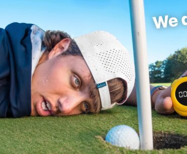 I Played the Worlds Fastest Round of Golf (18 Holes)