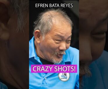 ONLY Efren Reyes Can Pull This Off!