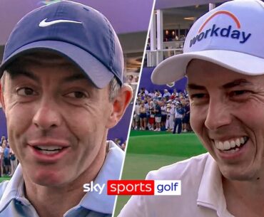 REACTION! Matt Fitzpatrick wins DP World Tour Championship after DRAMATIC play-off with Rory McIlroy