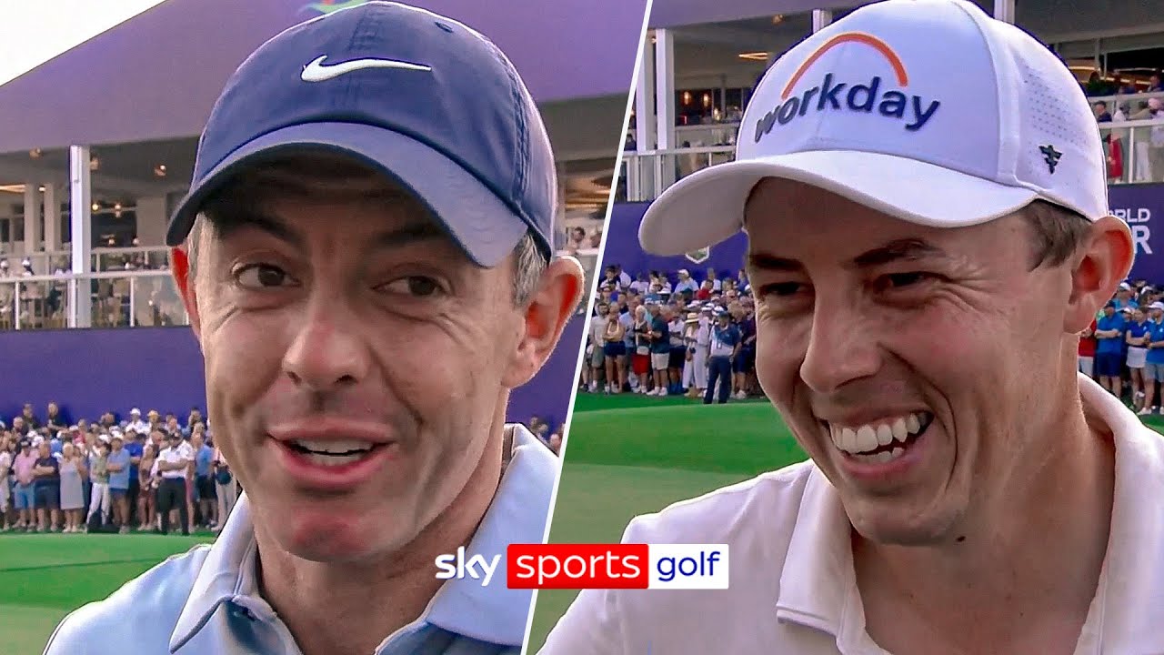 REACTION! Matt Fitzpatrick wins DP World Tour Championship after DRAMATIC play-off with Rory McIlroy REACTION! Matt Fitzpatrick wins DP World Tour Championship after DRAMATIC play-off with Rory McIlroy