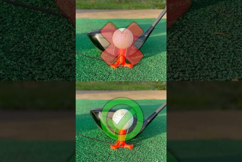 EVERY Tour Pro does THIS with their Driver at Set-UP #golf #golftips #golfer