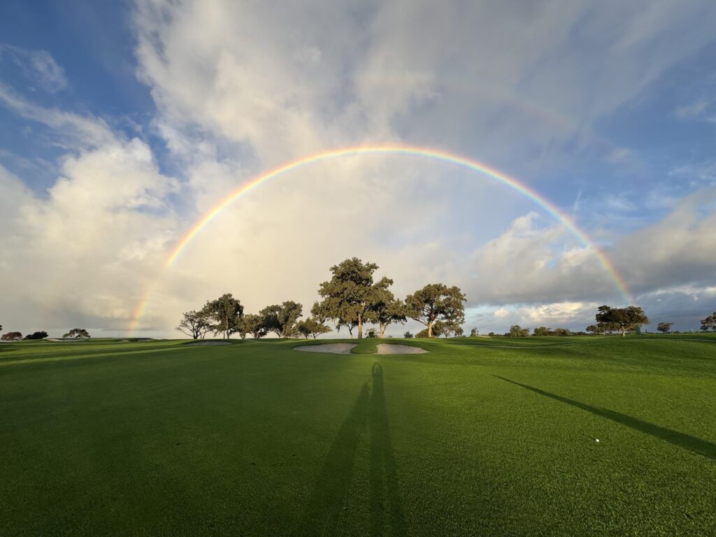 Photo my buddy took at Torrey Pines South today