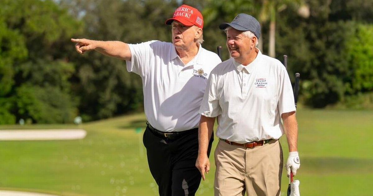Donald Trump dubbed a ‘disgrace’ as he plays golf while MAGA war rages on Irish Star