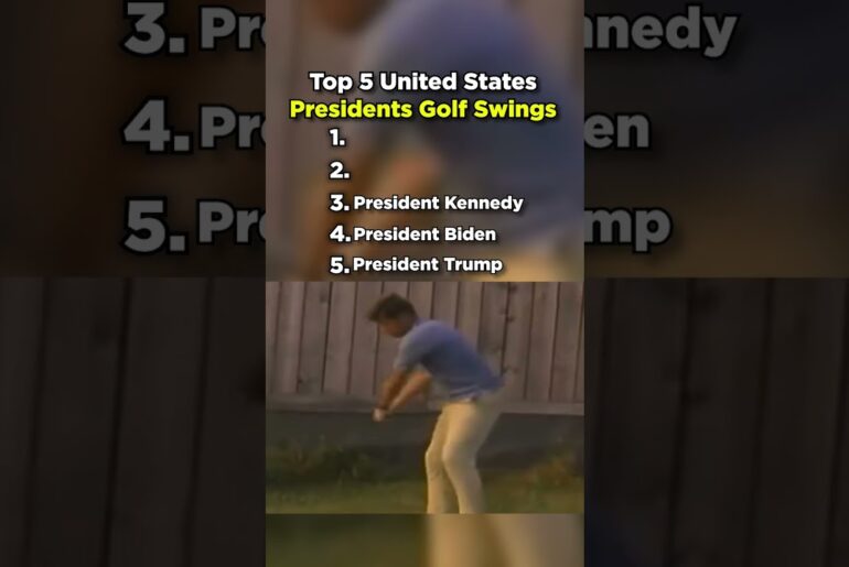 Best U.S. Presidents Golf Swings #golf #pga #pgatour #donaldtrump #maga #republican #politics