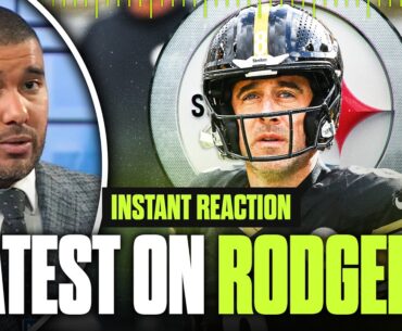 Steelers pull away in second half to defeat Bengals as Aaron Rodgers exits game with hand injury