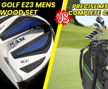 Ram EZ3 Woods vs Precise M5 Complete Set | Golf Club Review & Comparison