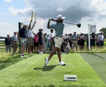 Eric Cole Golf Swing at the US Open, Oakmont Hole 8