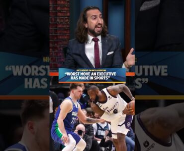 Nick reacts to the Mavericks firing GM Nico Harrison #nba #mavericks #mavs #lakers