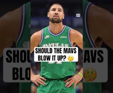 Why the Mavs should commit to a rebuild