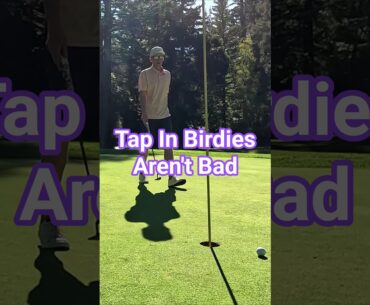 Tap In Birdies Aren't Bad #golf #golflife