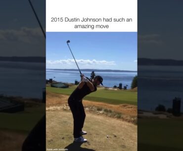 2015 DUSTIN JOHNSON HAD THE BEST MOVE