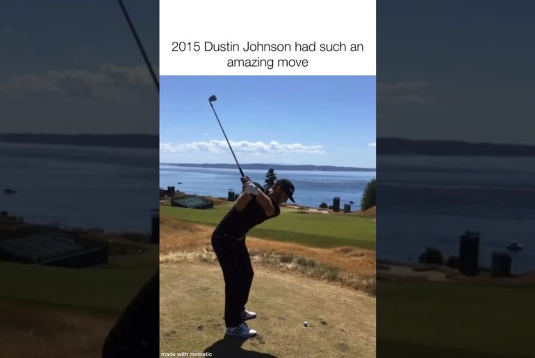2015 DUSTIN JOHNSON HAD THE BEST MOVE