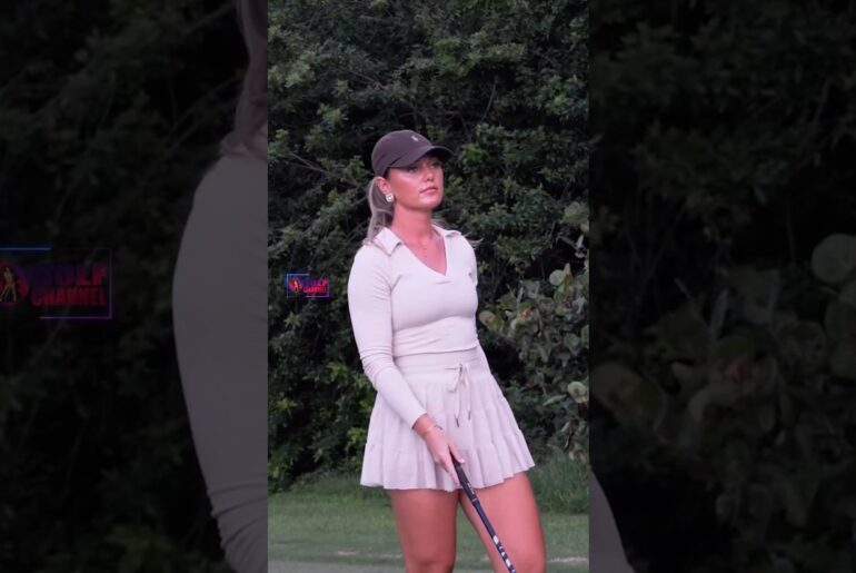 Amazing Golf Swing you need to see | Golf Girl awesome swing | Golf shorts | Sydney Raye Grimes