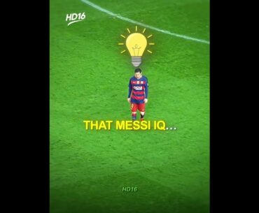Messi’s IQ1000 Moment 🧠🤯