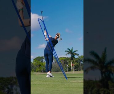 Nelly Korda's swing is ______. She hit every fairway and hit 17 of 18 GIR at the ANNIKA. 😤