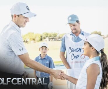 Jordan Spieth on significance of Crush It! Cup: 'Kids are the future' | Golf Central | Golf Channel