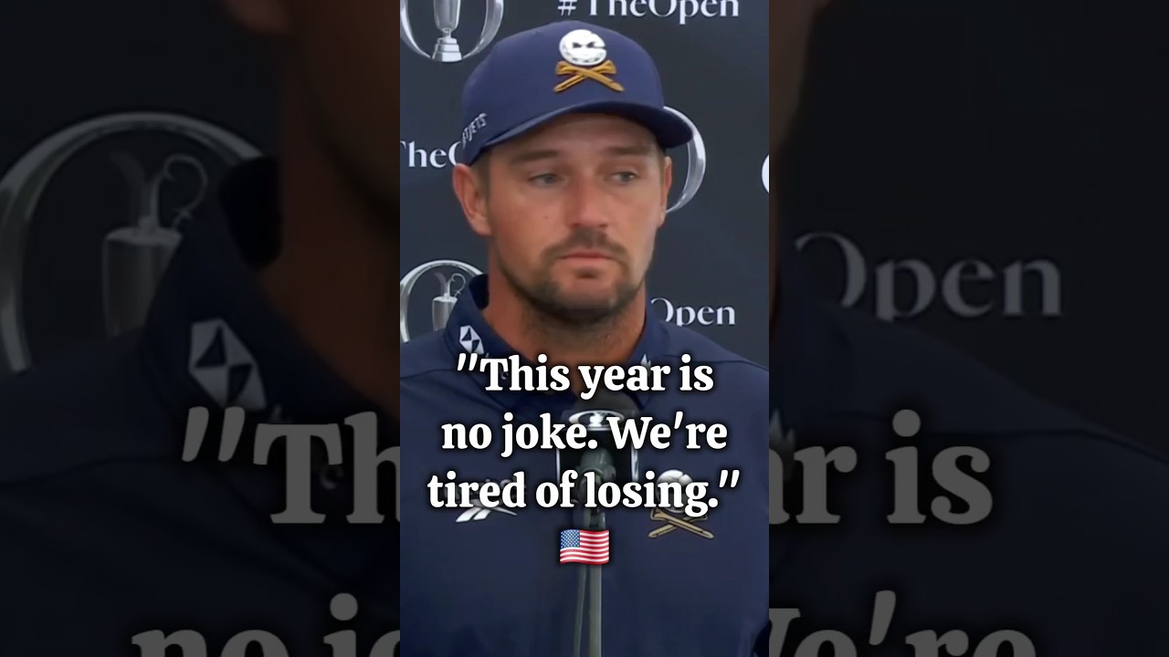 Bryson is fired up for the Ryder Cup Bryson is fired up for the Ryder Cup